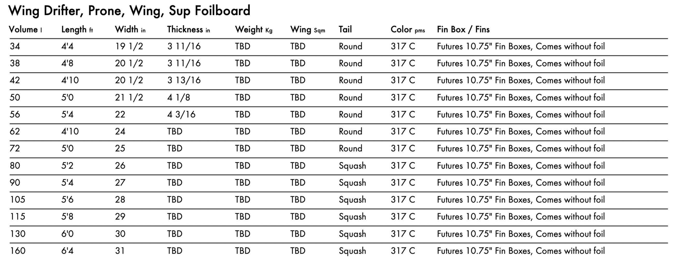 KT Wing Drifter, Wingfoil, Prone, Sup Foilboard 2022