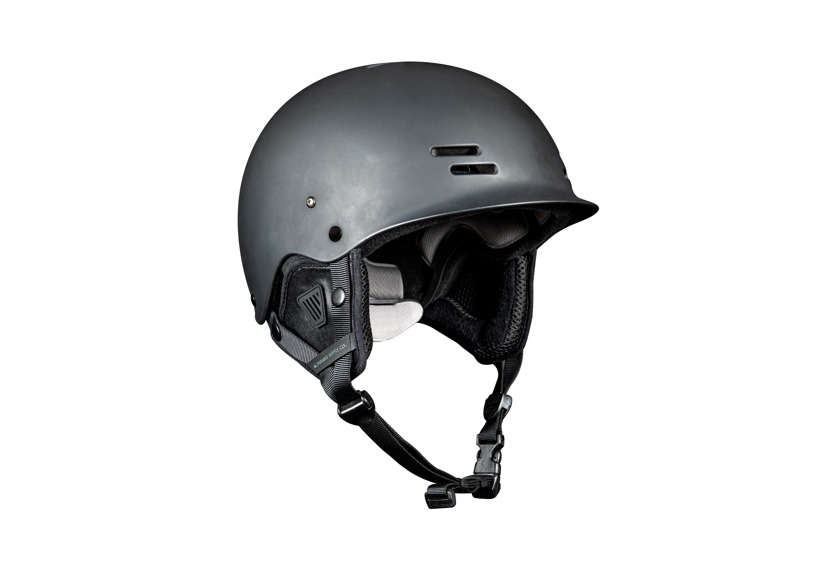 AK Riot Helm, verstellbar, inkl. Ohrpads, schwarz