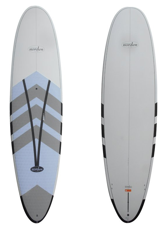 Norden Sup Pintail 10'0, Longboard, Farbe: naked