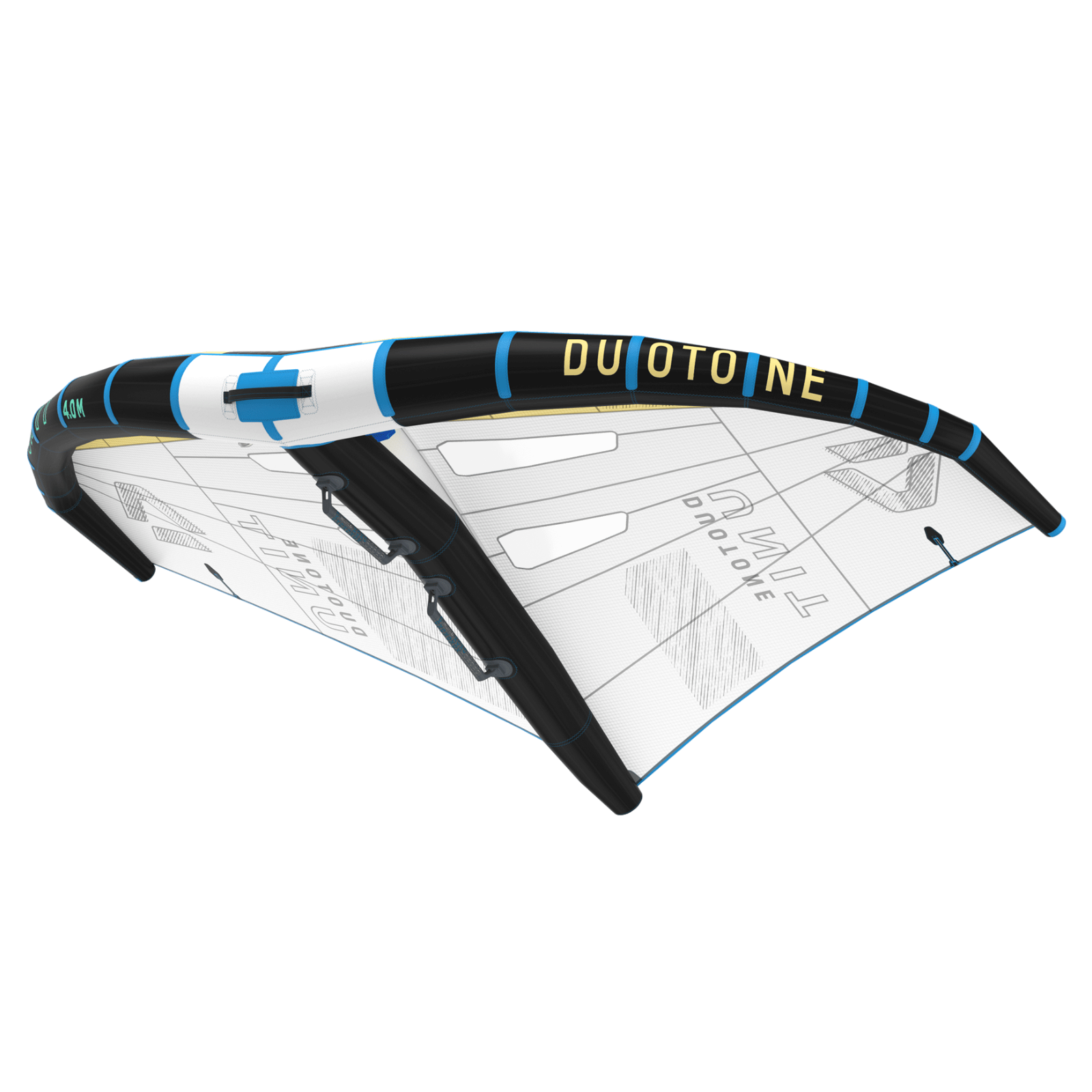Duotone Wing Unit 2023, Farbe: weiß-aurora